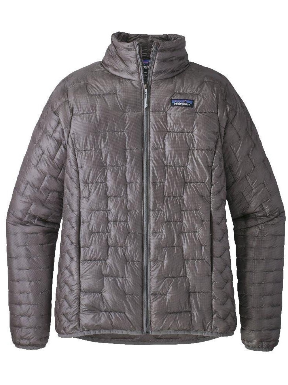 Patagonia Micro Puff Jacket Feather Grey Medium Windproof Water Resistant M